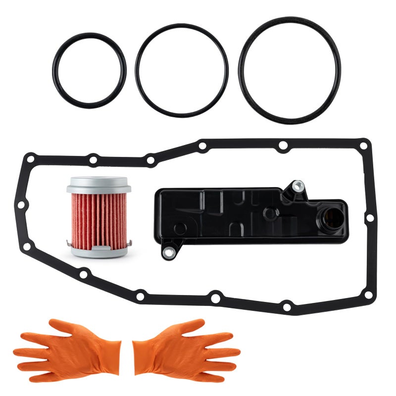 DIRBOERF Auto Transmission Oil Pan wSeal Gasket Trans Filter with Cooler Orings Compatible For Honda CRV 15L 24L 20152019 Accord 15L 24L 20152020 Civic 15L 20162021 Replace 254205LJ003